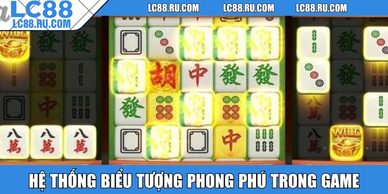 Hệ thống biểu tượng phong phú trong game